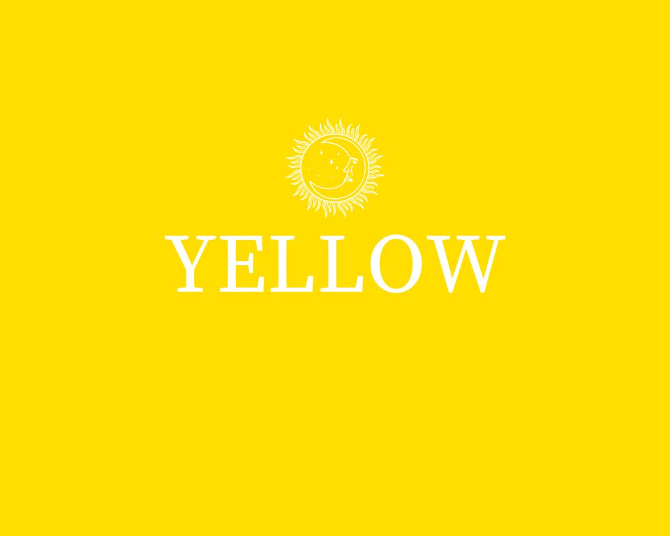 The Meaning Of The Color Yellow