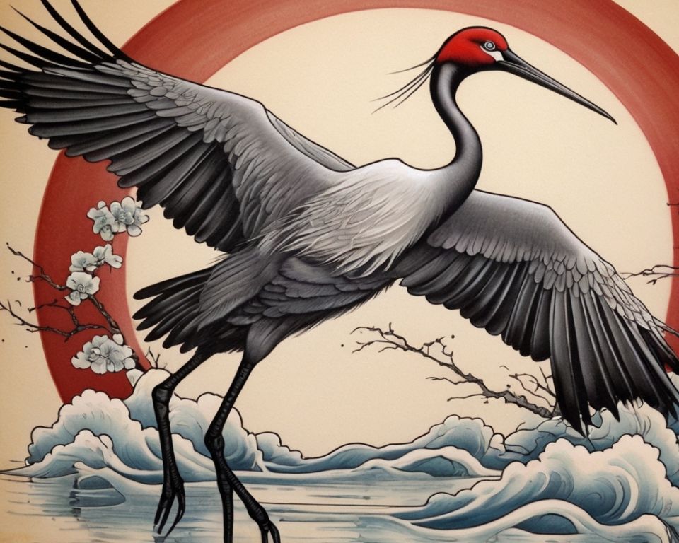 Japanese Crane Tattoo Meaning